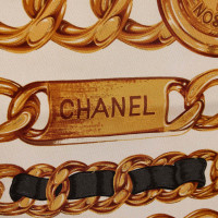 Chanel Echarpe en soie de chaîne