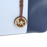 Michael Kors Shoppers in blauw/wit