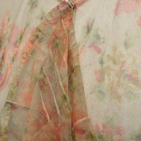 Dries Van Noten Transparante blouse met bloemenpatroon