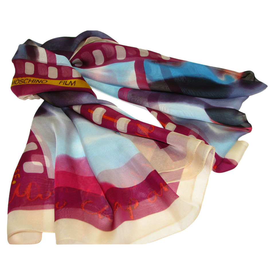 Moschino Cheap And Chic Scarf/Shawl Silk