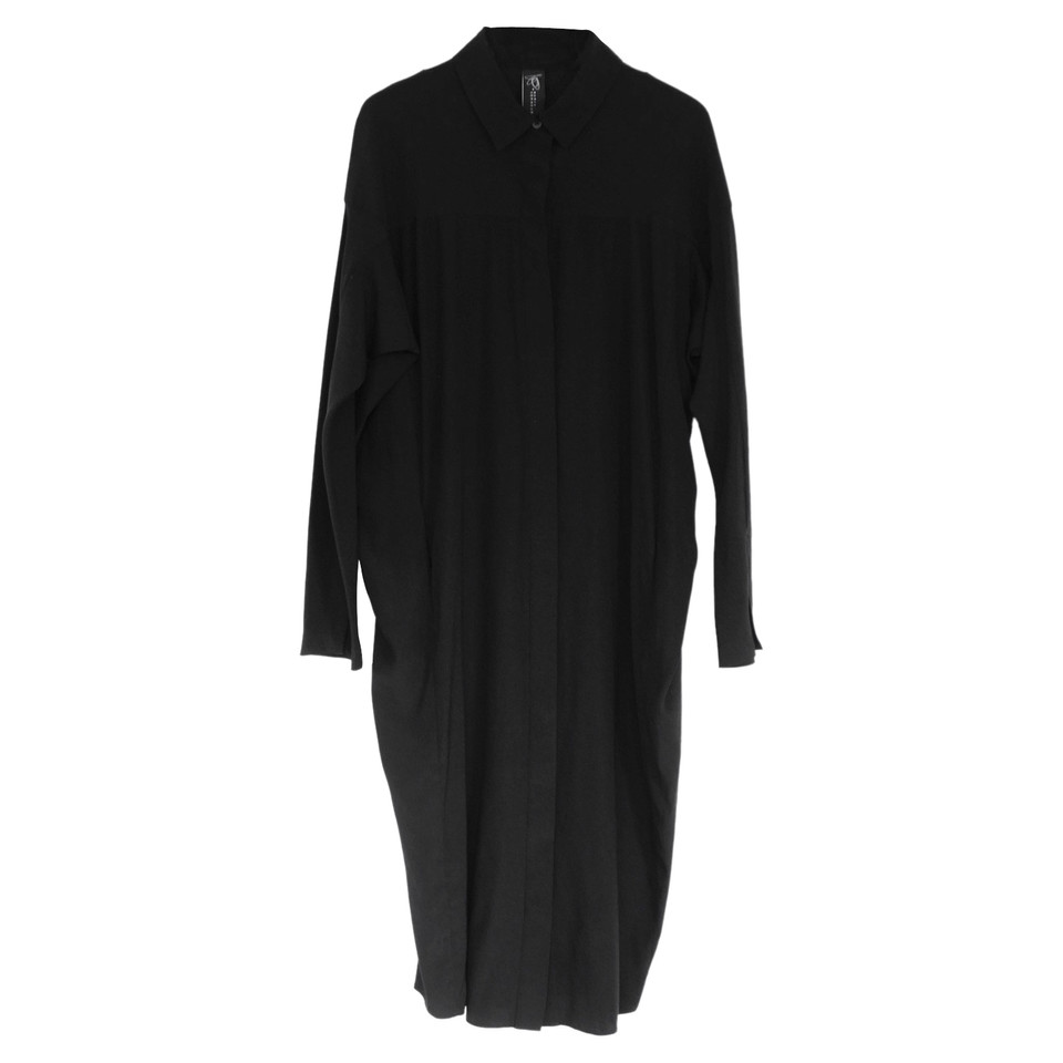 Zero & Maria Cornejo Dress Silk in Black