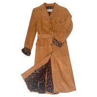 Dolce & Gabbana Trench coat of suede leather