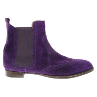 Hermès Chelsea Boots in Violett