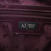 Armani Shopper in Violett