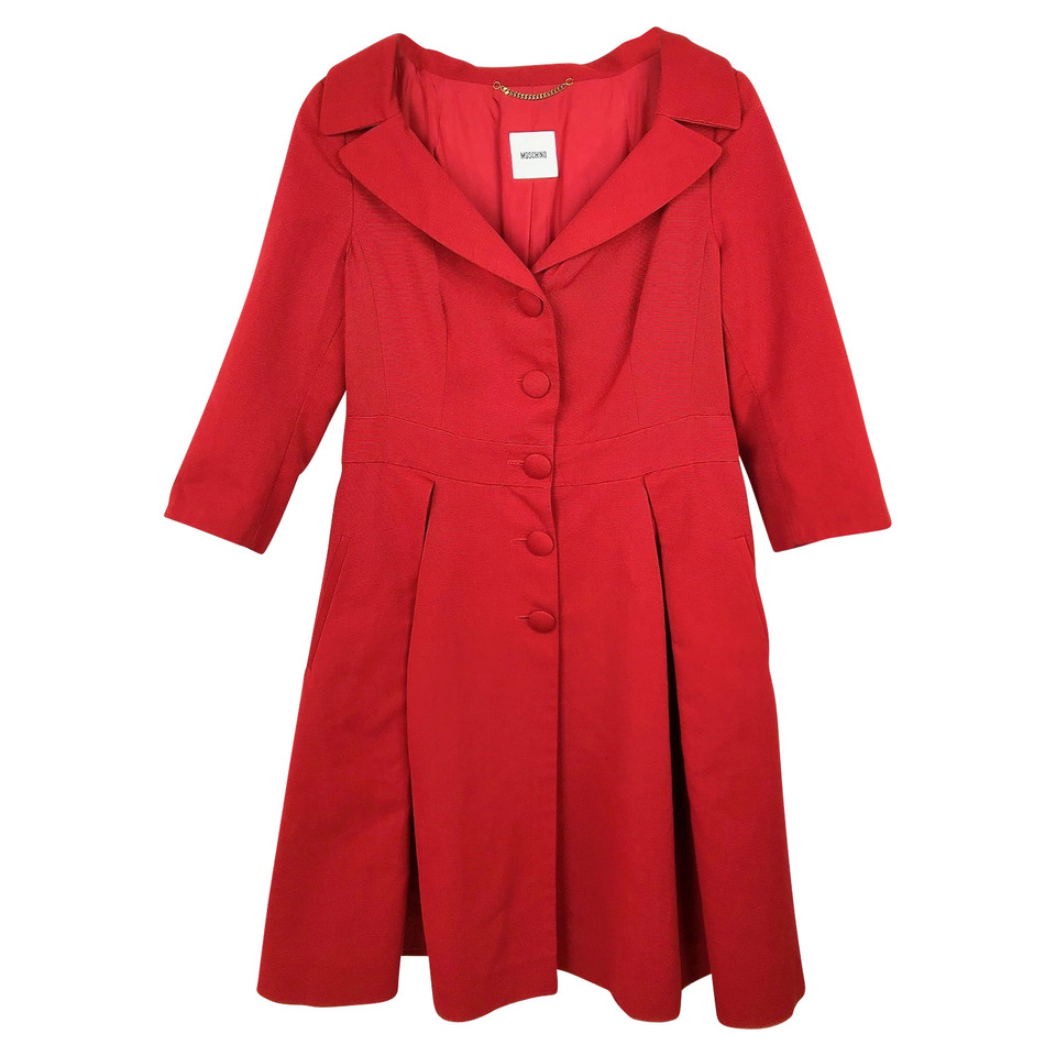Moschino Coat in het rood