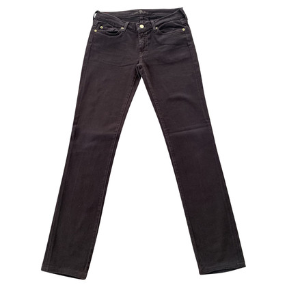 7 For All Mankind Jeans in Cotone in Marrone