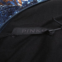 Pinko zijden jurk met pailletten