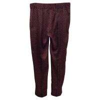 Lala Berlin trousers made of silk in red