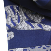 Cartier silk scarf in blue