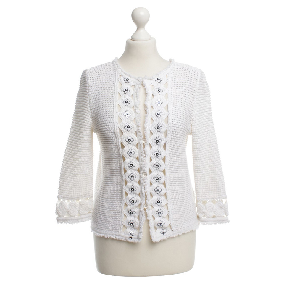 Rena Lange Cardigan in Crema