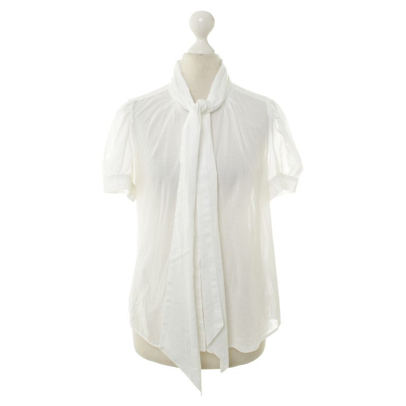 French Connection Witte korte mouwen blouse
