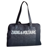 Zadig & Voltaire Reisetasche aus Baumwolle in Schwarz