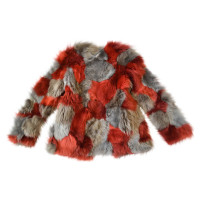 Escada Jacket/Coat Fur in Red