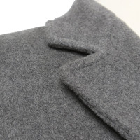 Max Mara Jacket/Coat Wool in Grey