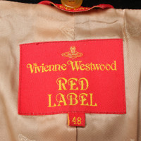 Vivienne Westwood Manteau en velours noir