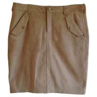 Closed skirt Suede