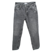 Anine Bing Jeans aus Baumwolle in Grau