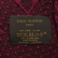 Louis Vuitton "Logomania sjaal" in Fuchsia