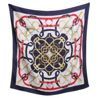 Hermès Silk scarf with motif print