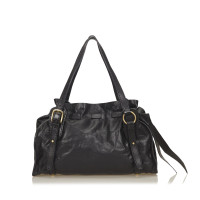 Miu Miu Sac Matelasse Leather Side Ruban