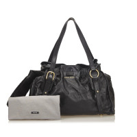 Miu Miu Sac Matelasse Leather Side Ruban