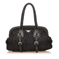 Prada Gathered Nylon Handbag