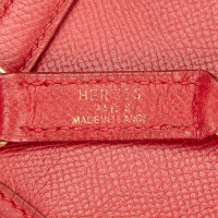 Hermès Trim aus Leder in Rot