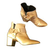 Just Cavalli Ankle boots in gold