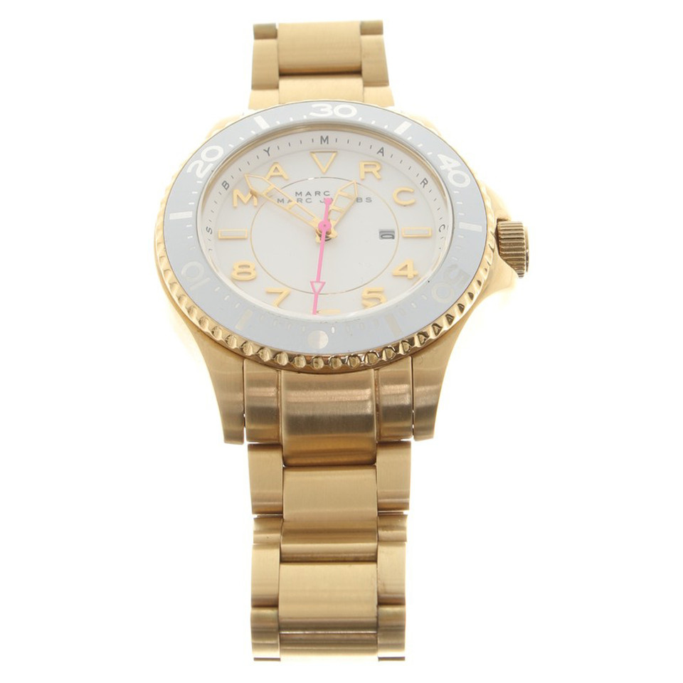 Marc By Marc Jacobs Goldfarbene Armbanduhr 