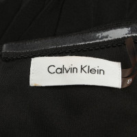 Calvin Klein Langes Kleid in Schwarz