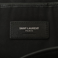 Yves Saint Laurent Backpack Leather in Black