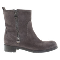 Jimmy Choo Suede Ankle Boots in grey