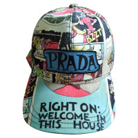 Prada Hut/Mütze aus Canvas