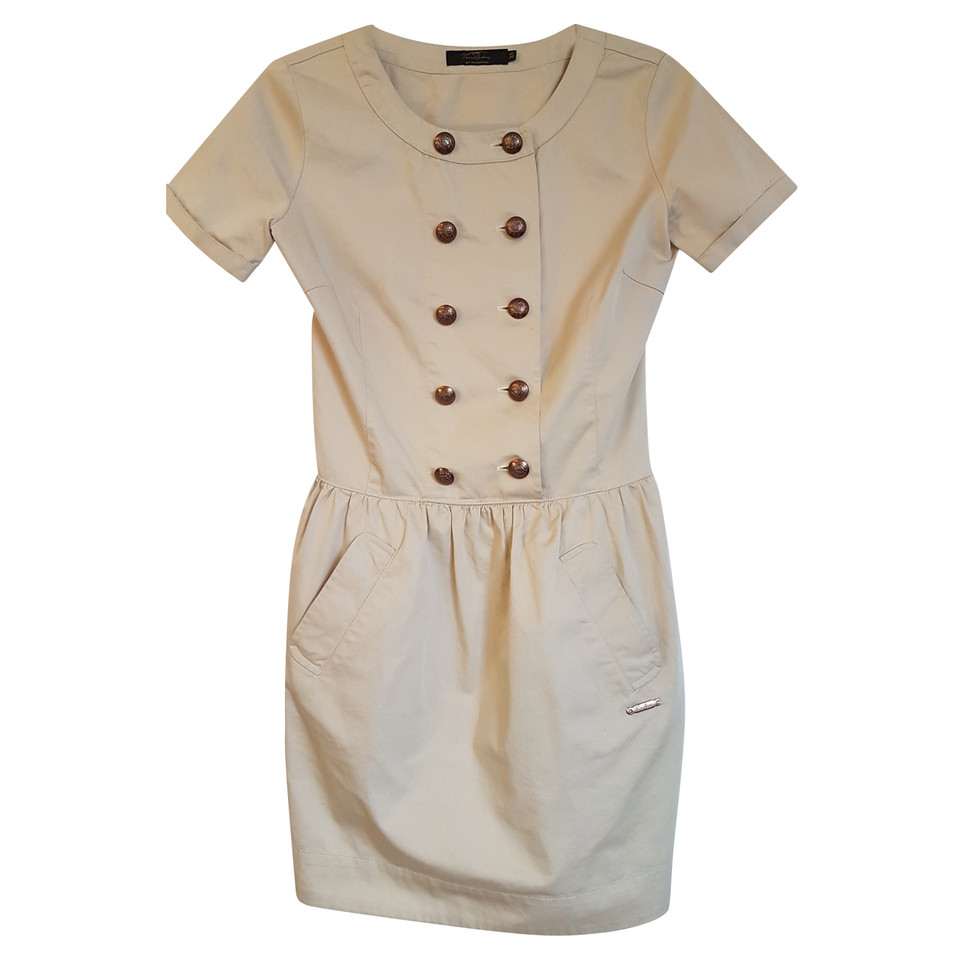 Thomas Burberry Dress Cotton in Beige