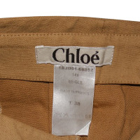 Chloé Brown Skirt with Belt
