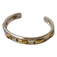 Hermès Bracelet arm silver + gold