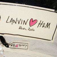 Lanvin For H&M Robe en coton abstraite