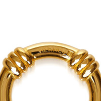 Hermès Gold-Tone Scarf Ring
