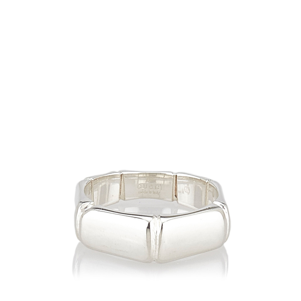 Gucci Sterling Silber Bambus Ring