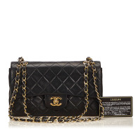 Chanel Classic Small lamsleer Dubbele flap