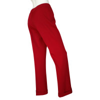 Alexander McQueen Trousers in Red