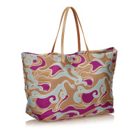 Fendi Printed Jacquard Tote Bag