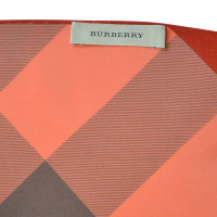 Burberry Zijden sjaal met ruitpatroon