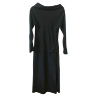 Yohji Yamamoto Dress Silk in Black