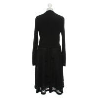 Diane Von Furstenberg Kleid aus Viskose in Schwarz