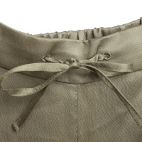Michalsky Silk trousers in olive