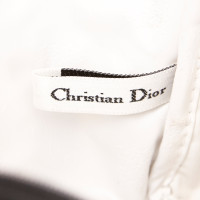 Christian Dior Stripe Canvas Pouch