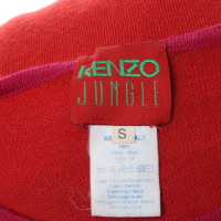 Kenzo Robe en tricot en rouge