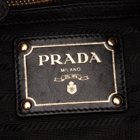 Prada Printed Nylon Tote Bag