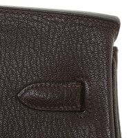 Hermès Birkin Bag 40 aus Leder in Braun